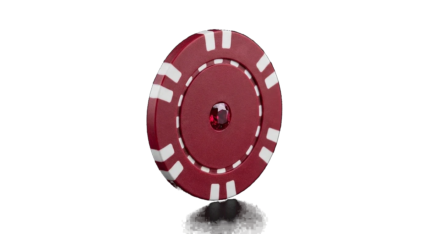 Ruby casino chip