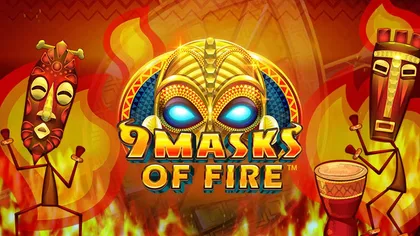 9 Masks of Fire game cover (screenshot)