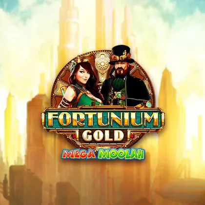 Fortunium Gold Mega Moolah game cover (screenshot)