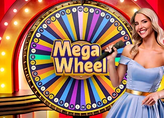 Mega Wheel live game tile (screenshot)