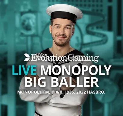 Monopoly Big Baller live game tile (screenshot)